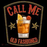 Vintage Call Me Old Fashioned Whiskey Flatbill Hat