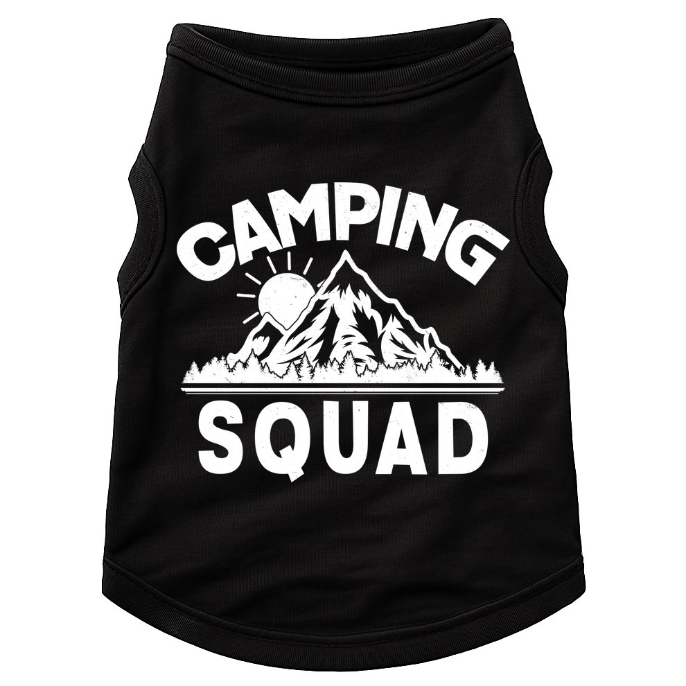 Vintage Camping Squad Wilderness Doggie Tank