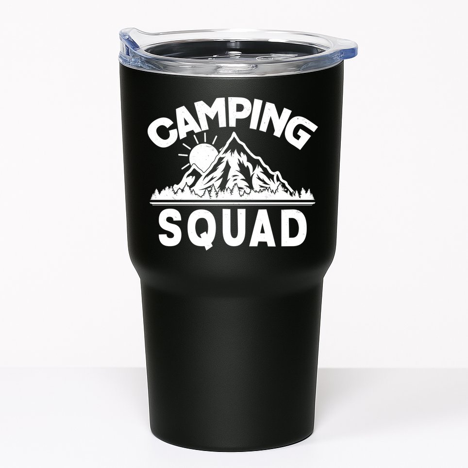 Vintage Camping Squad Wilderness Tumbler