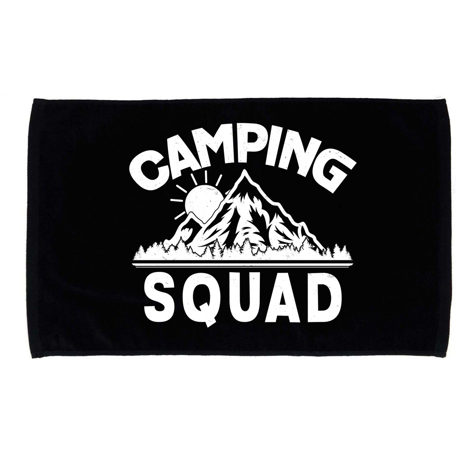 Vintage Camping Squad Wilderness Microfiber Hand Towel