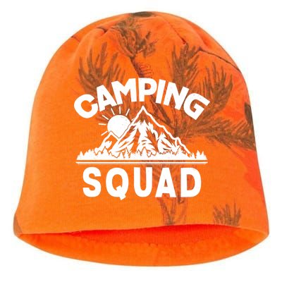 Vintage Camping Squad Wilderness Kati - Camo Knit Beanie