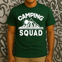 Vintage Camping Squad Wilderness T-Shirt