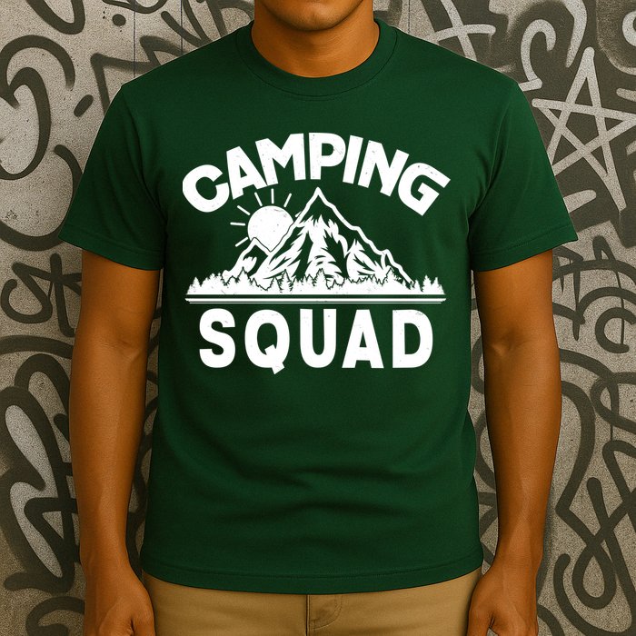 Vintage Camping Squad Wilderness T-Shirt