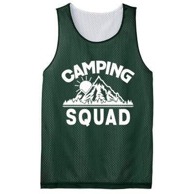 Vintage Camping Squad Wilderness Mesh Reversible Basketball Jersey Tank