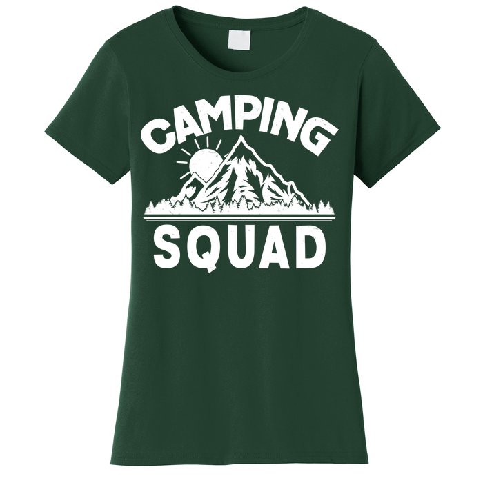 Vintage Camping Squad Wilderness Women's T-Shirt