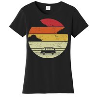 Vintage Camping Sunset Women's T-Shirt