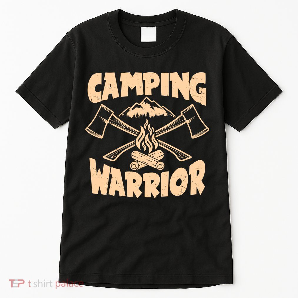 Vintage Camping Warrior Lumberjack Axes Tall T-Shirt