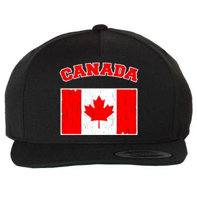 Vintage Canada Wool Snapback Cap