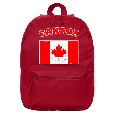 Vintage Canada 16 in Basic Backpack