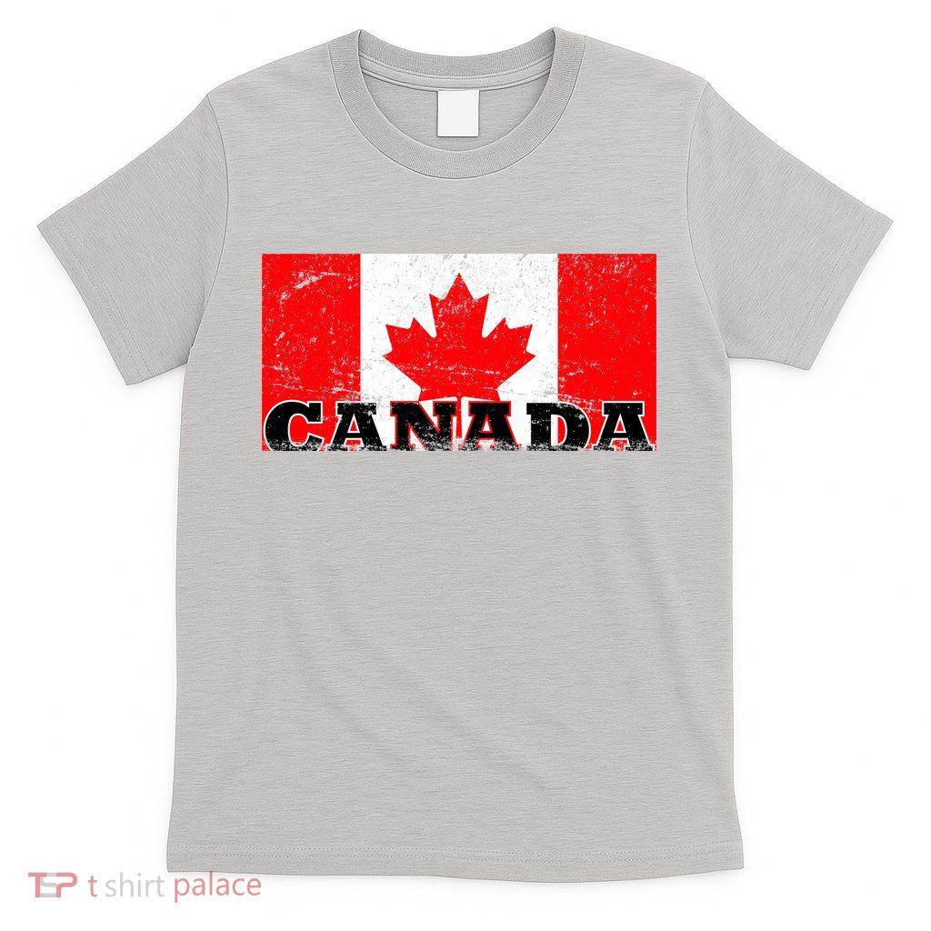 Vintage Canadian Flag Canada T-Shirt