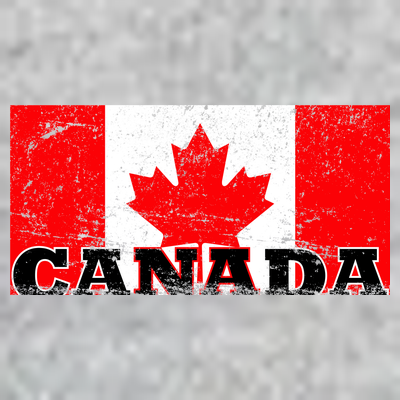 Vintage Canadian Flag Canada T-Shirt