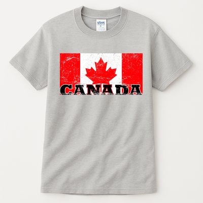 Vintage Canadian Flag Canada Tall T-Shirt