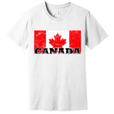 Vintage Canadian Flag Canada Premium T-Shirt
