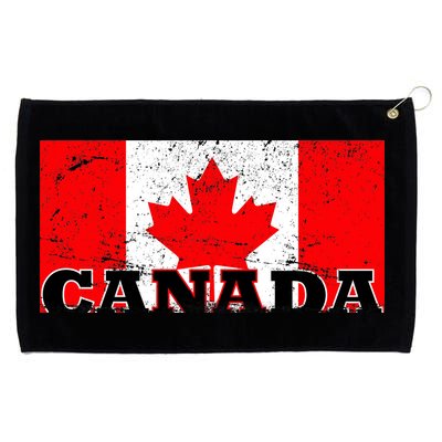 Vintage Canadian Flag Canada Grommeted Golf Towel