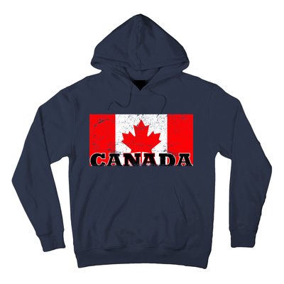 Vintage Canadian Flag Canada Hoodie