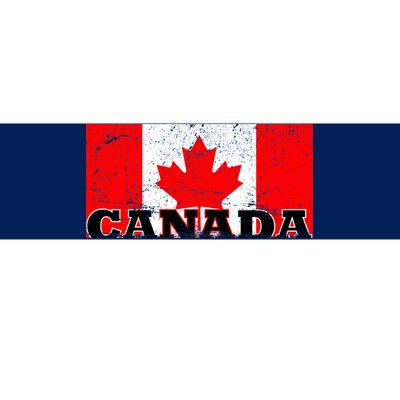 Vintage Canadian Flag Canada Bumper Sticker