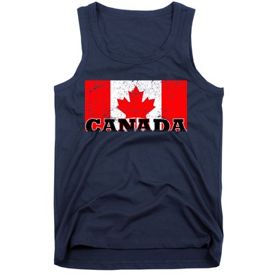 Vintage Canadian Flag Canada Tank Top