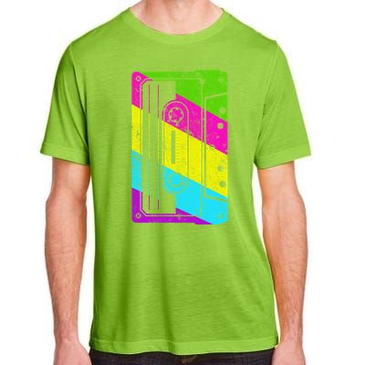 Vintage Cassette Tape 80s  Adult ChromaSoft Performance T-Shirt