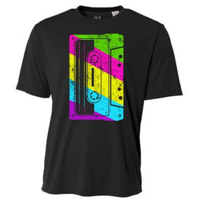 Vintage Cassette Tape 80s  Cooling Performance Crew T-Shirt