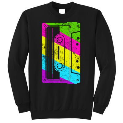 Vintage Cassette Tape 80s  Sweatshirt