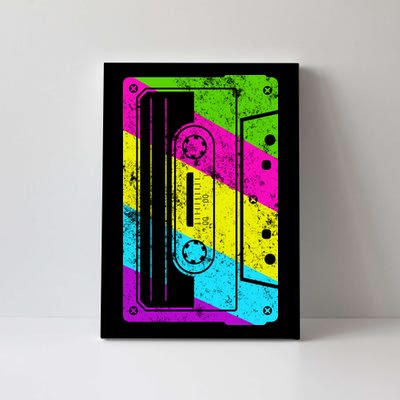 Vintage Cassette Tape 80s  Canvas