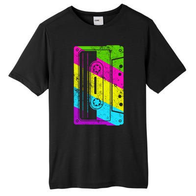 Vintage Cassette Tape 80s  Tall Fusion ChromaSoft Performance T-Shirt