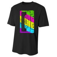 Vintage Cassette Tape 80s  Performance Sprint T-Shirt