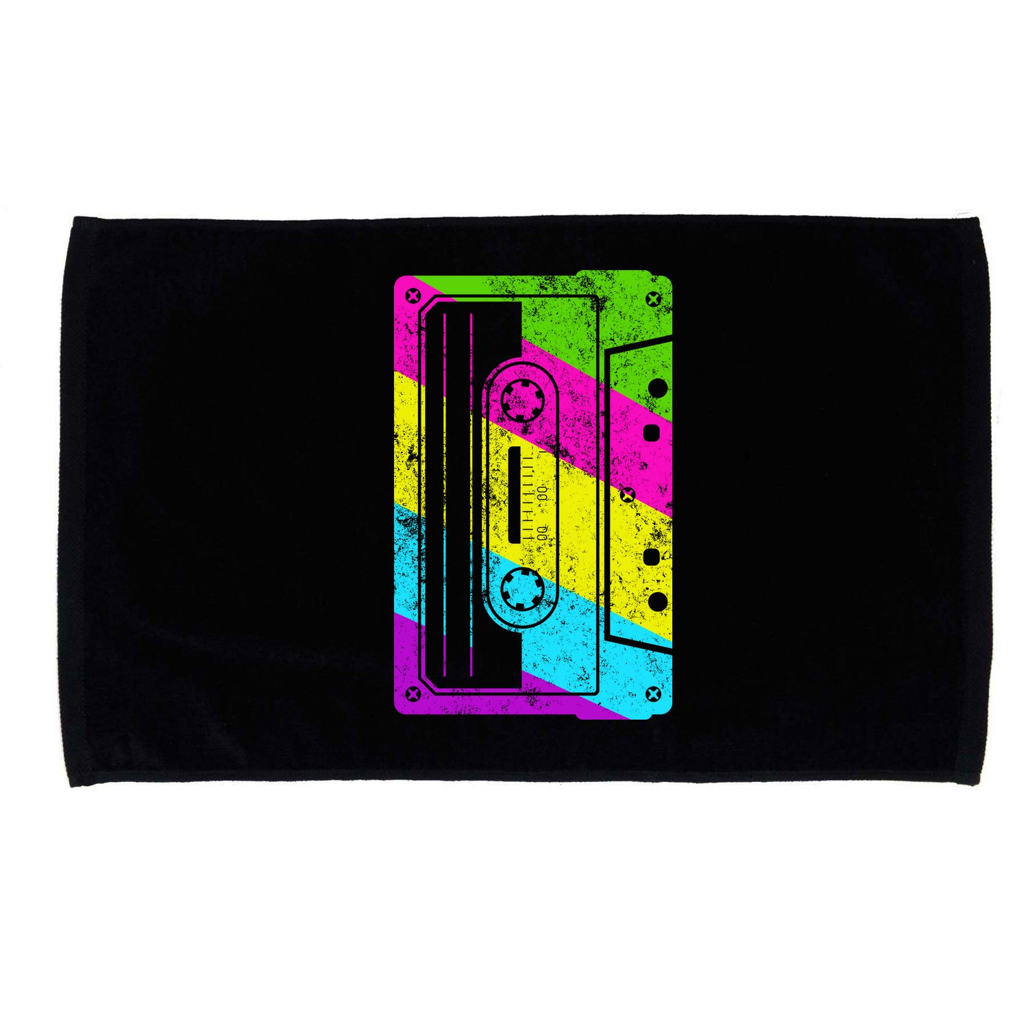 Vintage Cassette Tape 80s  Microfiber Hand Towel