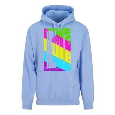 Vintage Cassette Tape 80s  Unisex Surf Hoodie