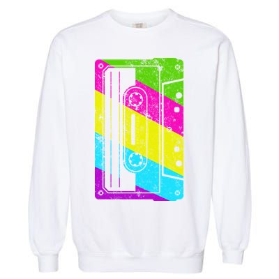 Vintage Cassette Tape 80s  Garment-Dyed Sweatshirt