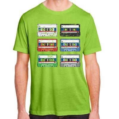 Vintage Cassette Tapes Adult ChromaSoft Performance T-Shirt