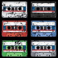 Vintage Cassette Tapes Cooling Performance Crew T-Shirt