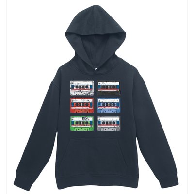 Vintage Cassette Tapes Urban Pullover Hoodie