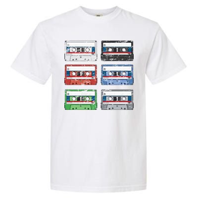 Vintage Cassette Tapes Garment-Dyed Heavyweight T-Shirt