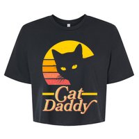 Vintage Cat Daddy Bella+Canvas Jersey Crop Tee