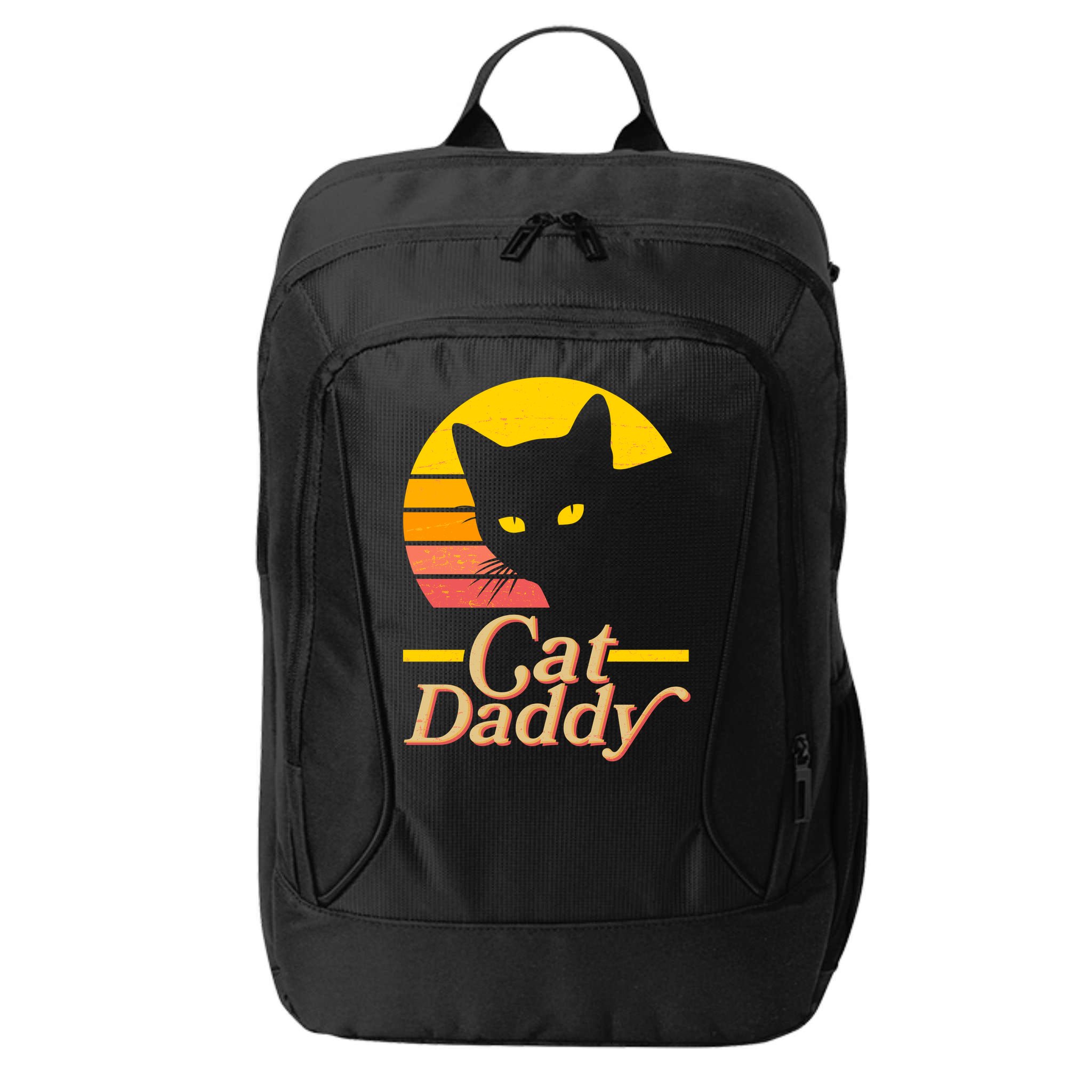 Vintage Cat Daddy City Backpack