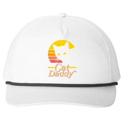 Vintage Cat Daddy Snapback Five-Panel Rope Hat