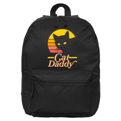 Vintage Cat Daddy 16 in Basic Backpack