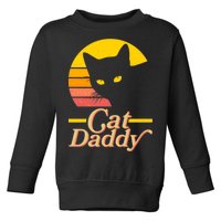 Vintage Cat Daddy Toddler Sweatshirt