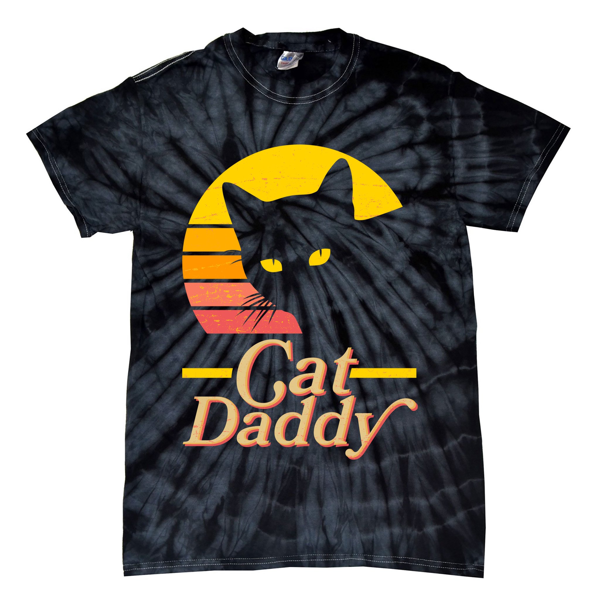 Vintage Cat Daddy Tie-Dye T-Shirt