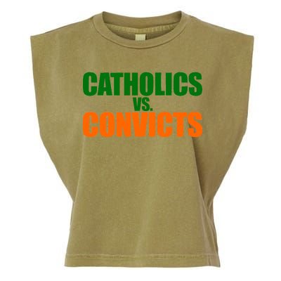 Vintage Catholics Vs. Convicts 1988 Classic Garment-Dyed Women's Muscle Tee