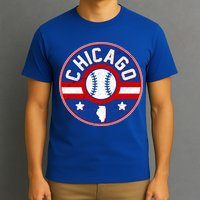 Vintage Chicago Baseball Emblem T-Shirt