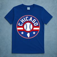 Vintage Chicago Baseball Emblem T-Shirt