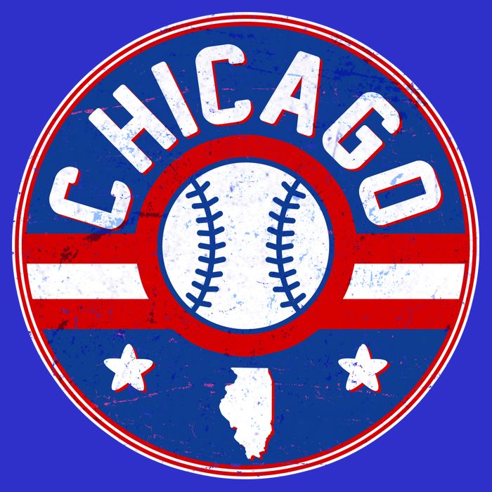 Vintage Chicago Baseball Emblem T-Shirt