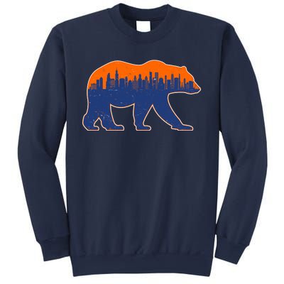 Vintage Chicago Illinois Skyline Bears Football Sweatshirt