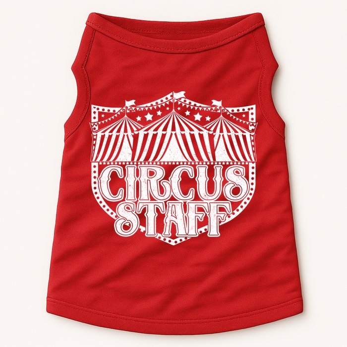 Vintage Circus Staff  Doggie Tank