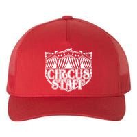 Vintage Circus Staff  Yupoong Adult 5-Panel Trucker Hat