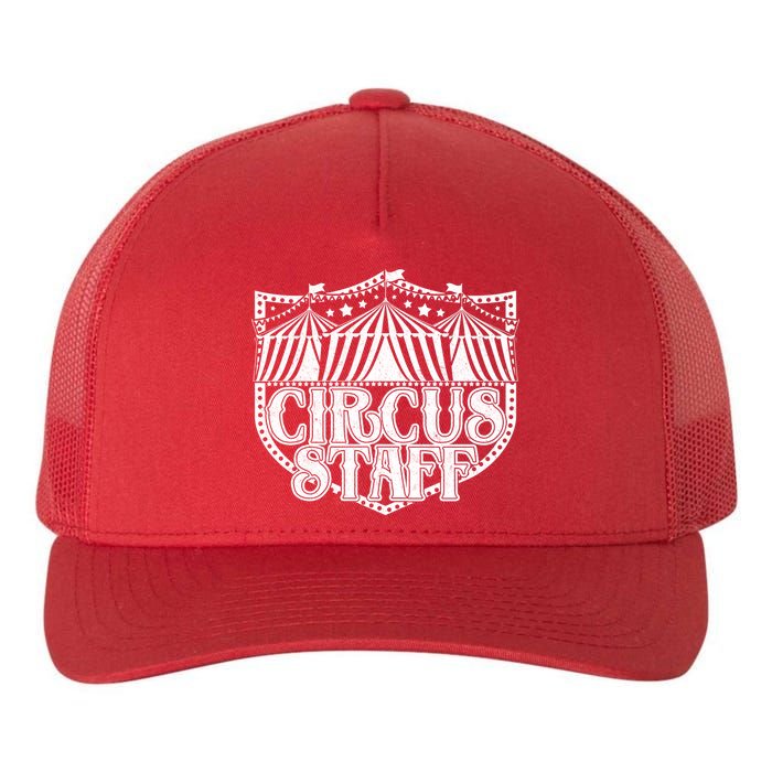 Vintage Circus Staff  Yupoong Adult 5-Panel Trucker Hat