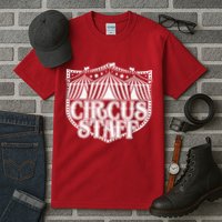 Vintage Circus Staff  Tall T-Shirt