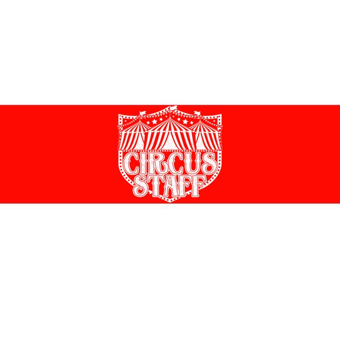 Vintage Circus Staff  Bumper Sticker